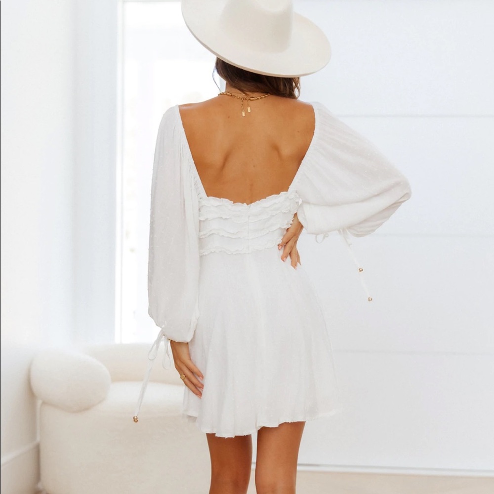 New with tags white dress from Hello Molly